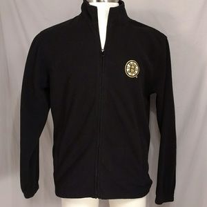 Boston Bruins Fleece Black Zip 90's Vintage Hockey Pullover Unisex Top Jacket